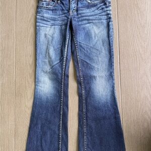 Silver Jeans Blue Flare Wide Leg Denim